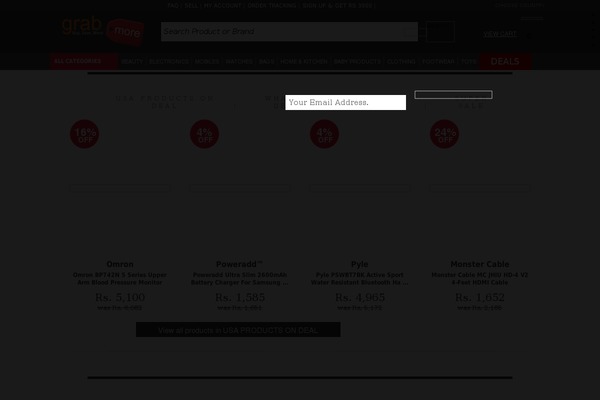DelicateNews website example screenshot
