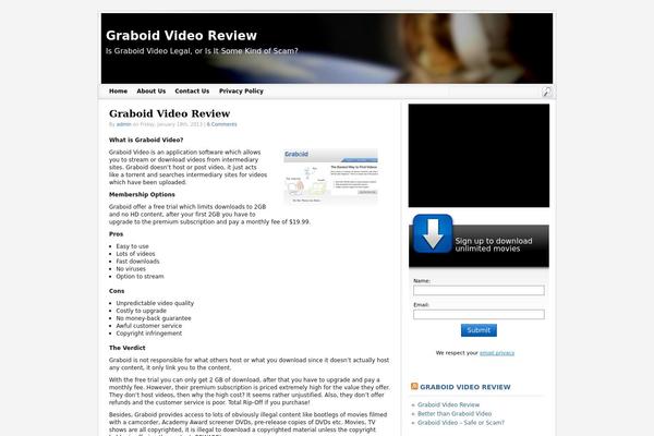Socrates theme site design template sample
