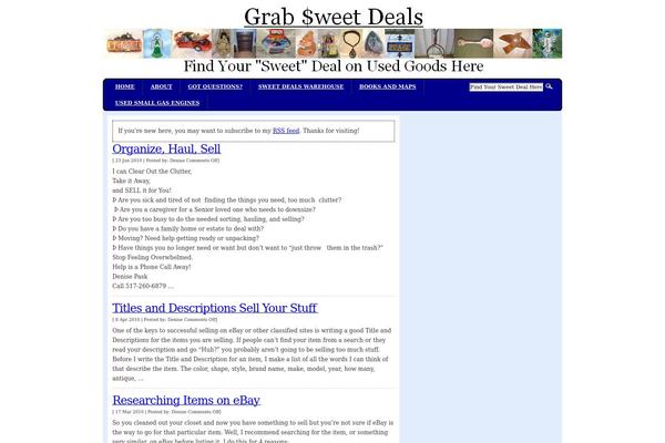 grabsweetdeals.com site used Markus