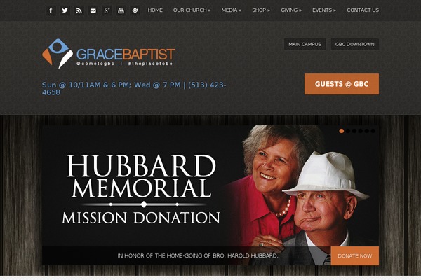 Charity Hub v1.05 theme site design template sample