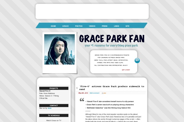 grace-park.org site used Boomer