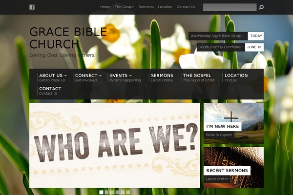 Resurrect theme site design template sample