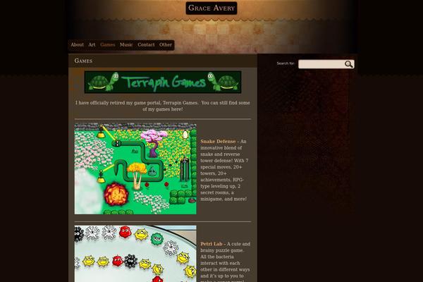 MT dark theme site design template sample