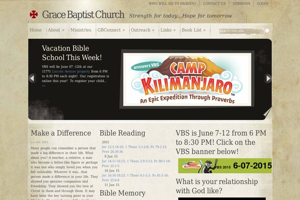 gracebaptistmarshfield.org site used Livingos_mu