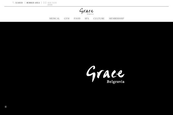 Grace theme site design template sample