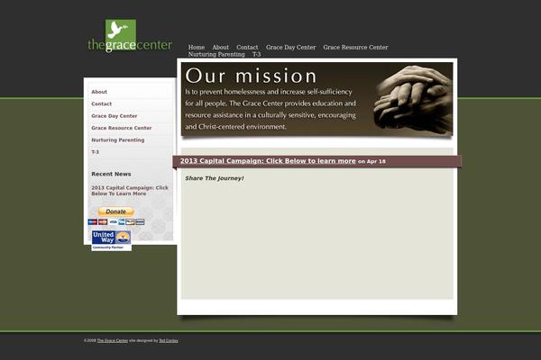 Grace theme site design template sample