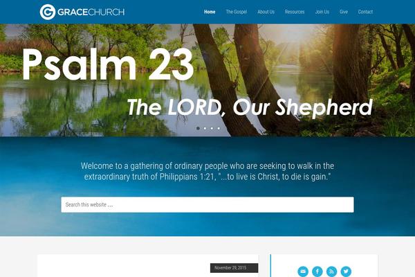 Site using Sermonaudio-widgets plugin