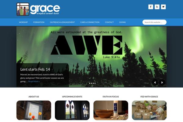 Outreach Pro theme site design template sample