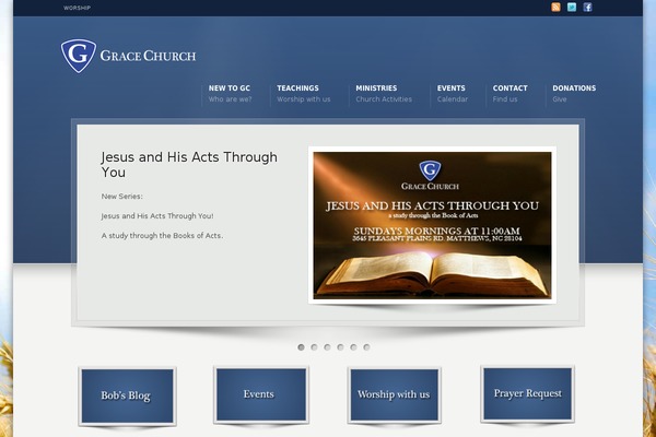Karma theme site design template sample