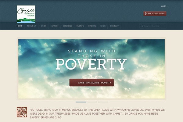 gracecommunity.co.uk site used Gospel-wp