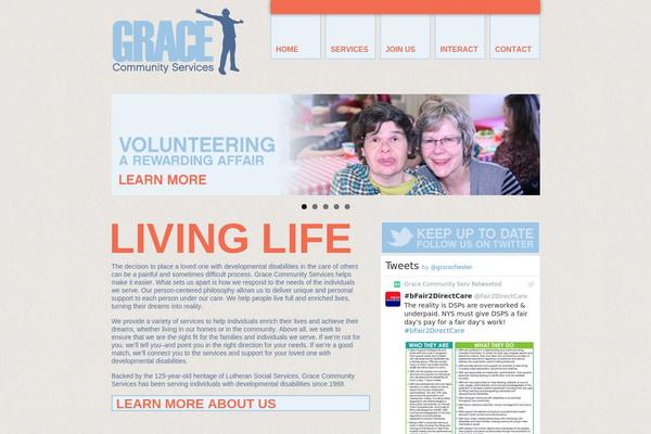 Grace theme site design template sample