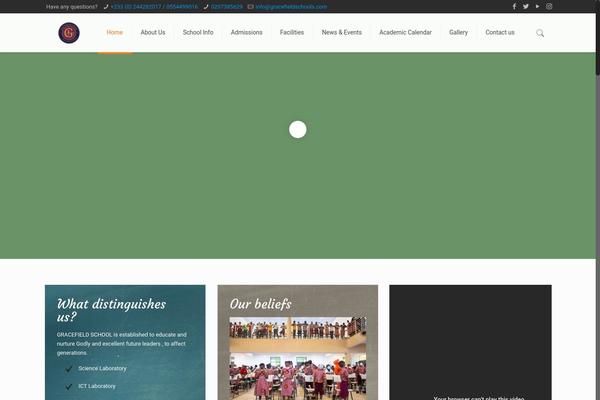 BeTheme theme site design template sample