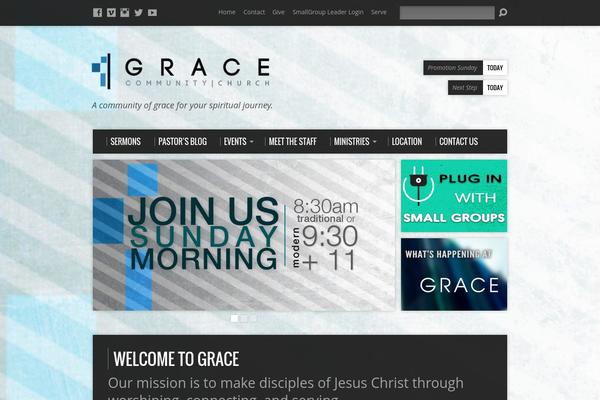 Resurrect theme site design template sample