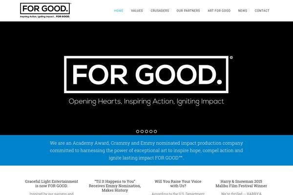 Outreach theme site design template sample