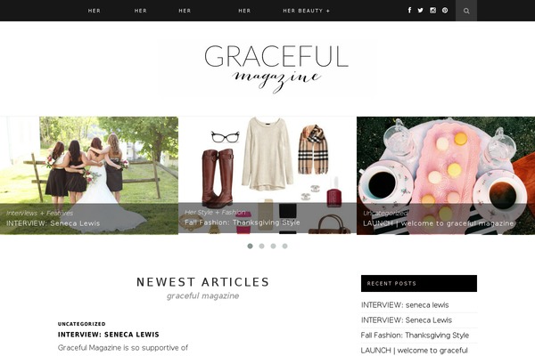 Hemlock theme site design template sample