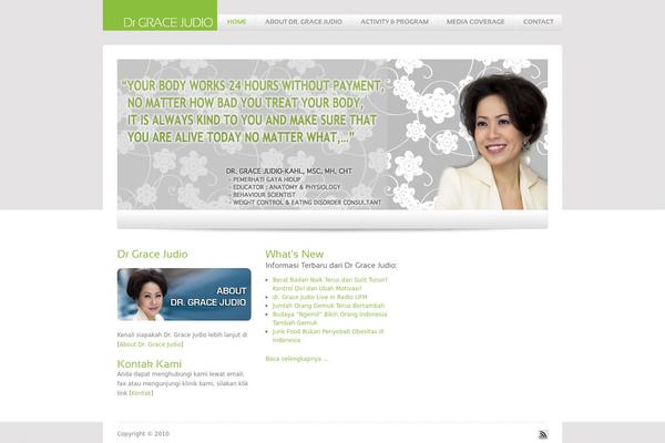 Breeze theme site design template sample