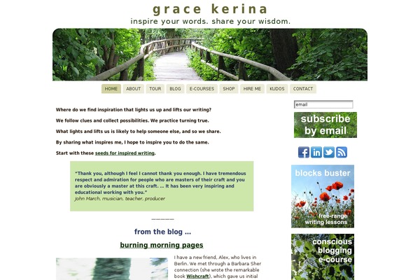 Atahualpa theme site design template sample