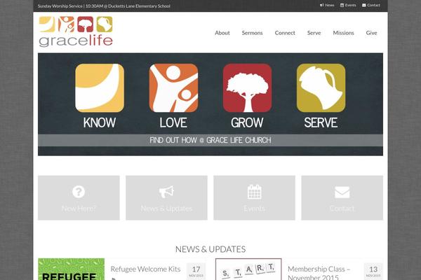 Virtue theme site design template sample