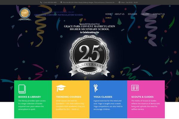 Site using Image Carousel plugin