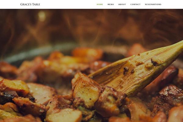 Core theme site design template sample