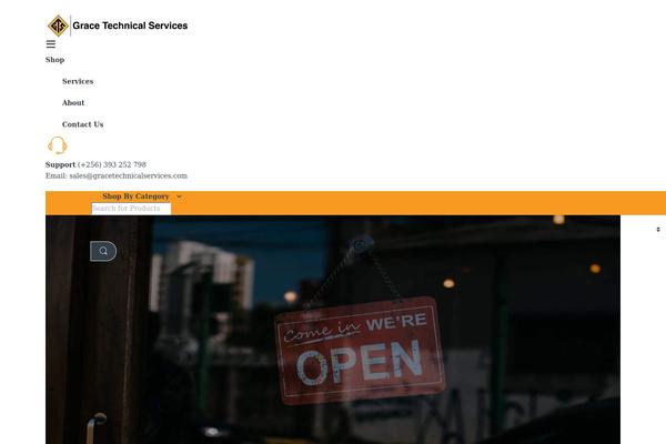 Electro theme site design template sample