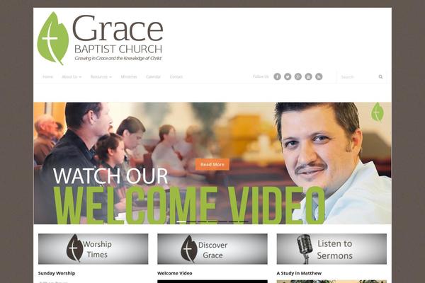 Site using Blue Wrench Video Widget plugin