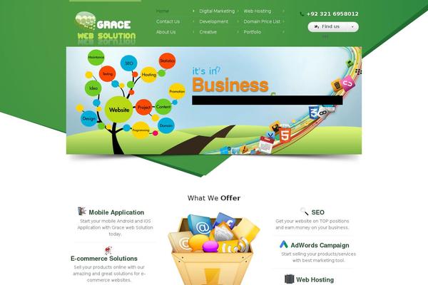 Nollie theme site design template sample