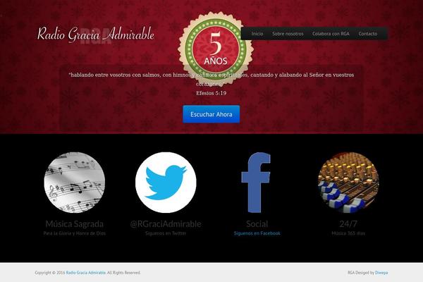 Tonic theme site design template sample