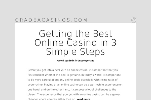 Serene theme site design template sample