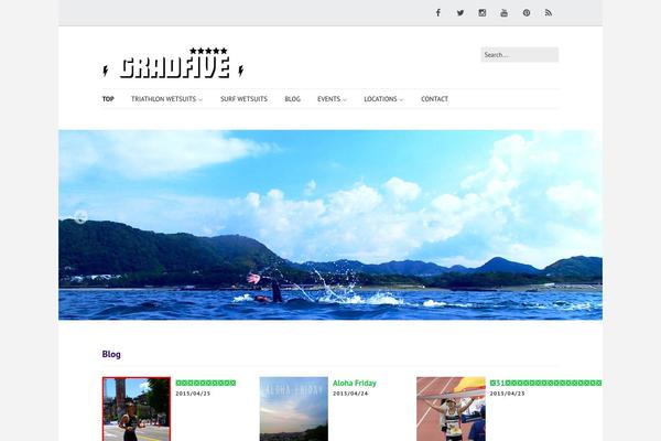 Make theme site design template sample