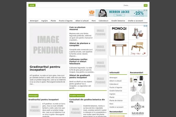 Newswire theme site design template sample