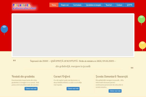 Happykids-child theme site design template sample