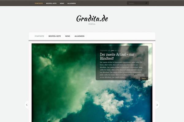Aggregate theme site design template sample