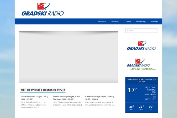 gradski.net site used Gradskiradio