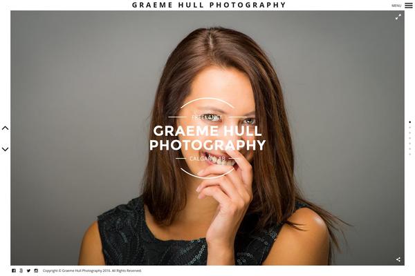 BORDER theme site design template sample