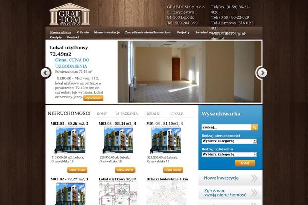 Szablon theme site design template sample