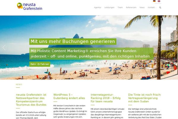 Salbii theme site design template sample