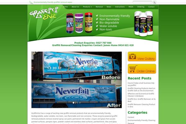 graffiti-enz.com.au site used Graffiti