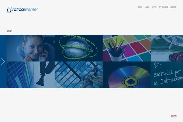 Gm theme site design template sample
