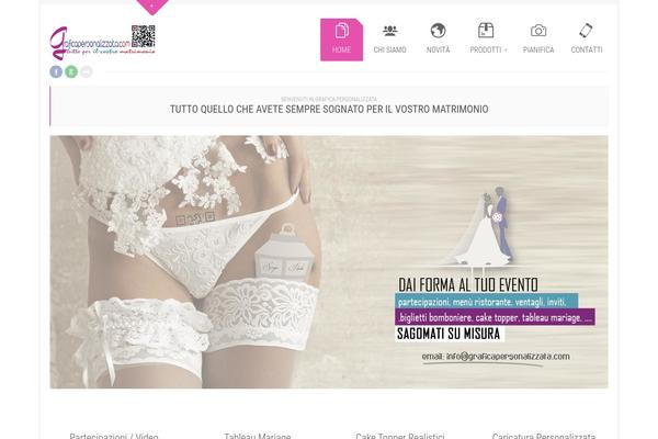 Maestro theme site design template sample