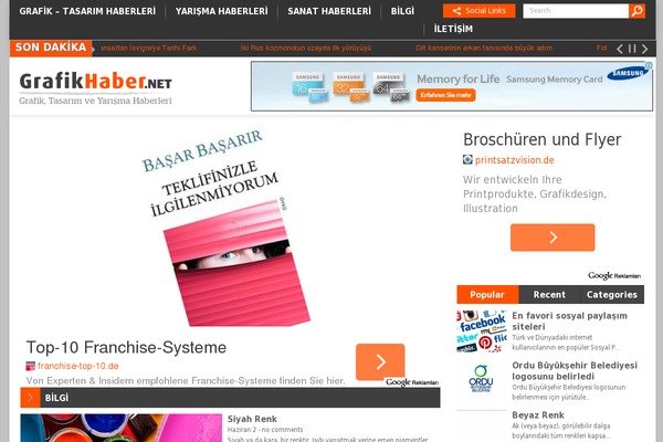 theHaberV3 theme websites examples