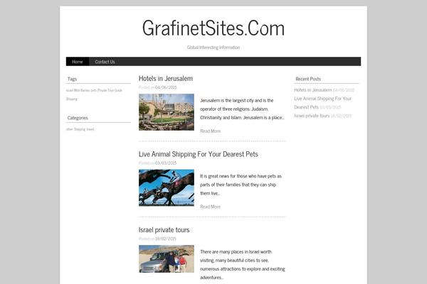 NewMedia theme site design template sample