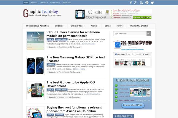 grafischbedrijf.com site used Designblog-codebase