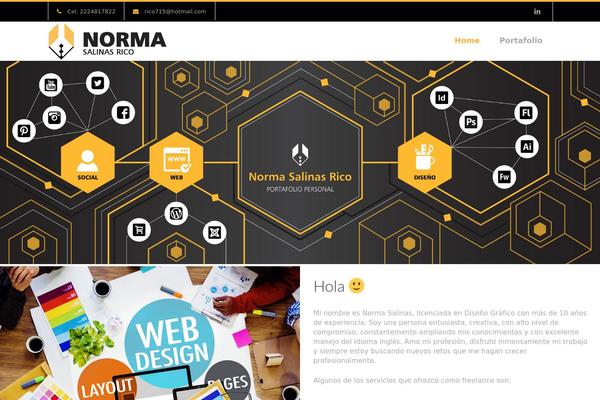 Thefox_child_theme theme site design template sample