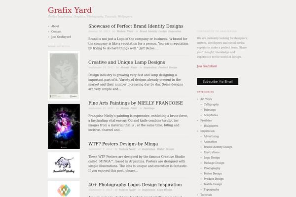 Ascetica theme site design template sample
