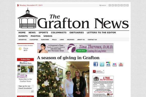 Advanced Newspaper theme site design template sample