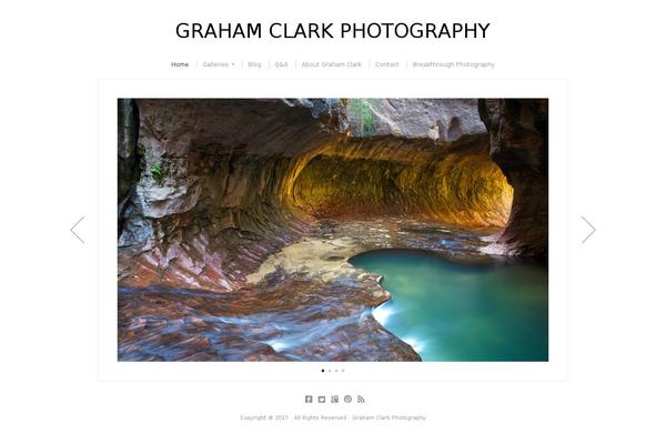 Organic_photographer theme site design template sample