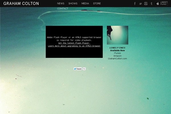 Site using ArtistDataPress plugin