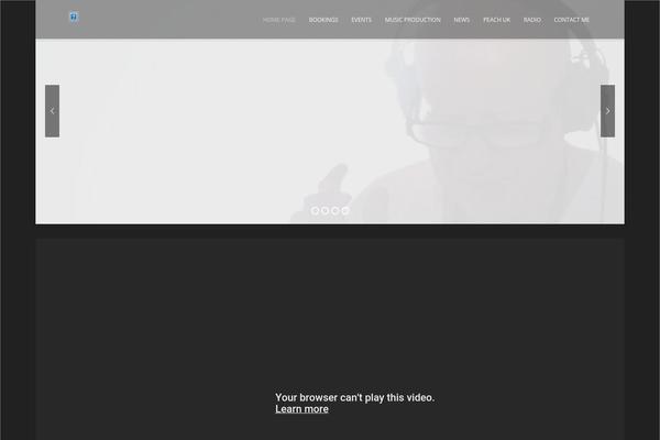 Musicclub theme site design template sample