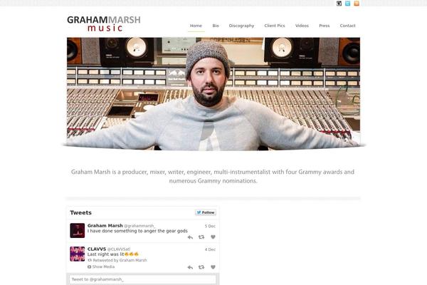 Dreamy theme site design template sample